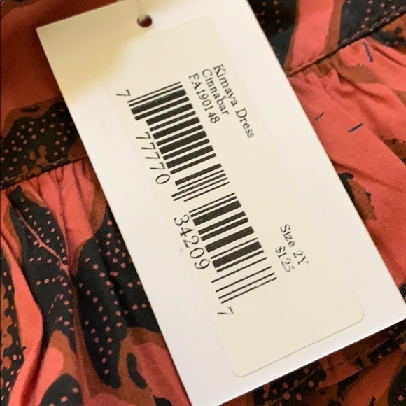 Ulla Johnson RARE Kids Kimaya Red Floral Dress - Picture 11 of 11